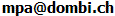Spam-gesicherte Mail-Adresse